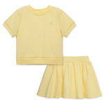 Yellow 2-Piece Toddler Skort Set 14163
