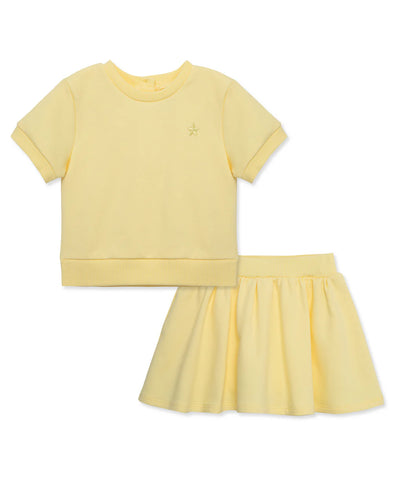 Yellow 2-Piece Toddler Skort Set 14163