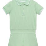 Green 2-Piece Toddler Short Set 14172