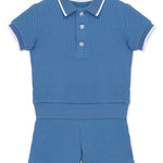 Blue 2-Piece Infant Short Set 14173
