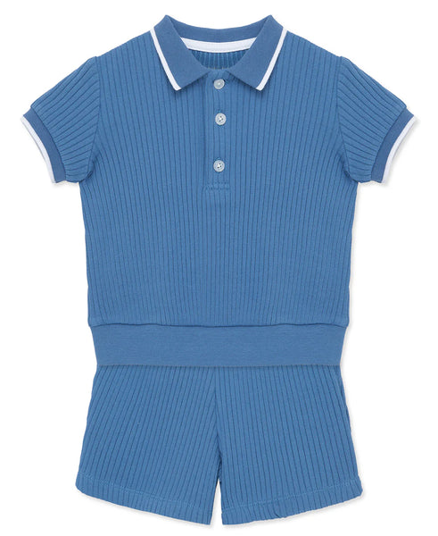 Blue 2-Piece Infant Short Set 14173