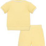 Yellow 2-Piece Toddler Short Set 14174