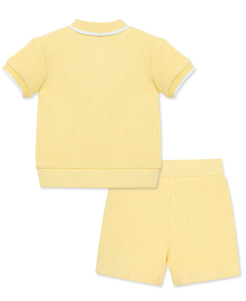 Yellow 2-Piece Toddler Short Set 14174