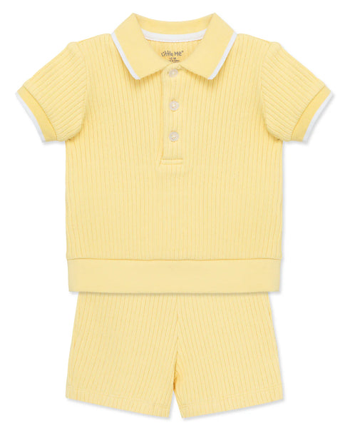 Yellow 2-Piece Toddler Short Set 14174