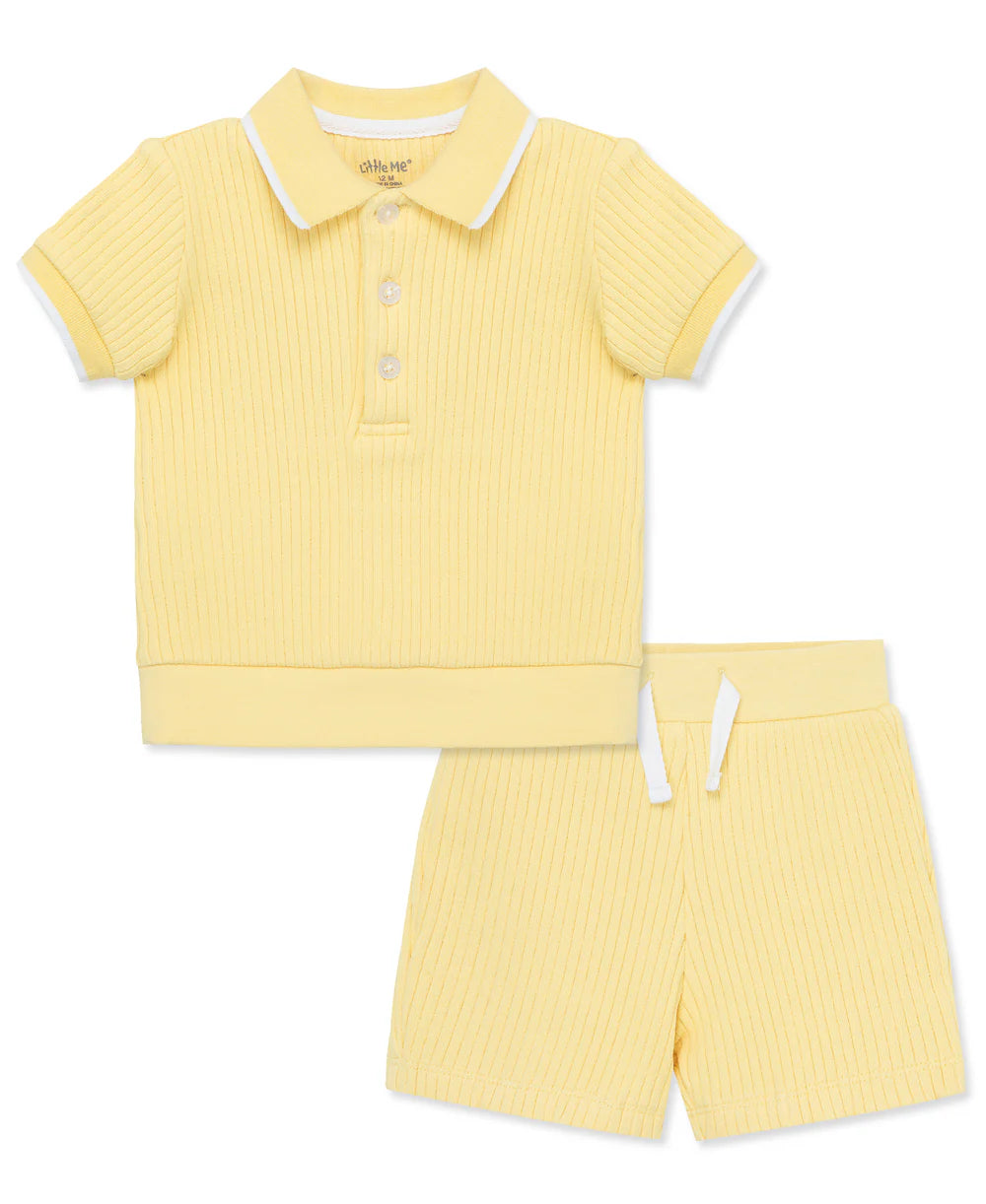 Yellow 2-Piece Toddler Short Set 14174