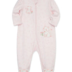 Sweet Kitties Zip Footed One-Piece 14606