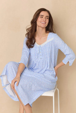 Dreamy Ditsy Cotton Ballet Nightgown 62678-469