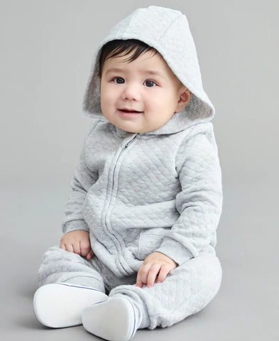Gray Quilted Hooded Coverall  Regular price 25-16499