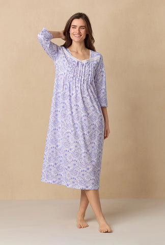 Purple Paisley Cotton Ballet Nightgown 62678-520