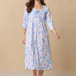 Purple Hydrangea Cotton Ballet Nightgown 62678-168