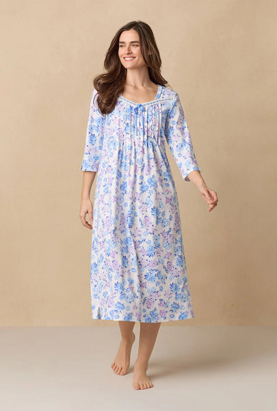 Purple Hydrangea Cotton Ballet Nightgown 62678-168