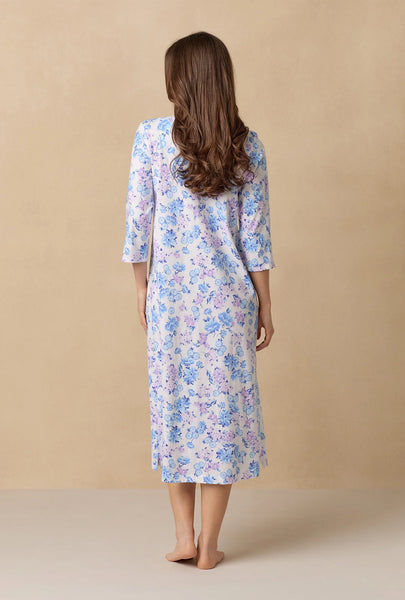Purple Hydrangea Cotton Ballet Nightgown 62678-168