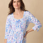 Purple Hydrangea Cotton Ballet Nightgown 62678-168
