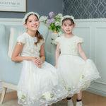 Luxurious and distinctive evening dress for children - Model 1508062