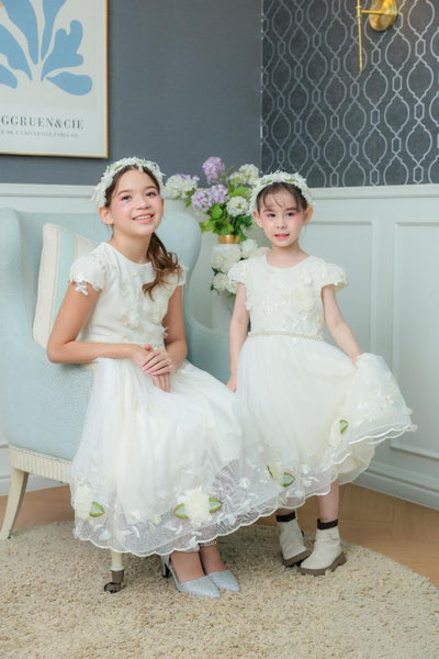 Luxurious and distinctive evening dress for children - Model 1508062