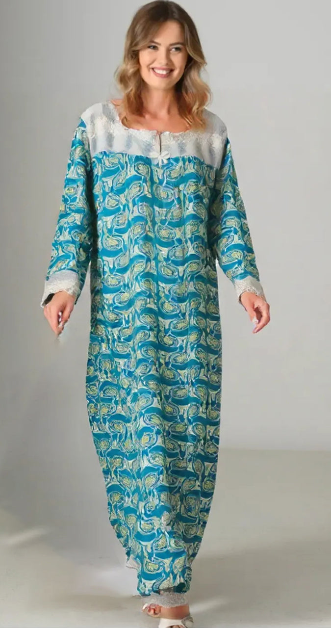 Women's 5cm Long Button Front Cotton Dress