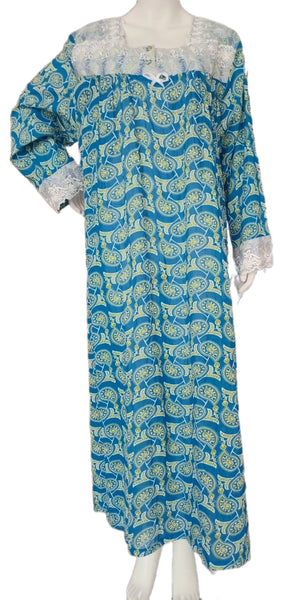 Women's 5cm Long Button Front Cotton Dress