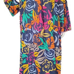 Women's 5cm Long Button Front Cotton Dress 1817