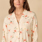 Sunlit Meadow Long Cotton Knit Pajama CH92681-290