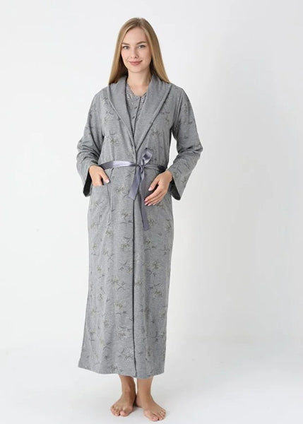Maternity Nightgown and Dressing Gown 25-2310