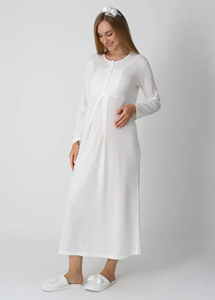 Nightgown and Jacquard Terry Towel Robe Set 25-2312