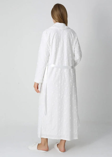 Nightgown and Jacquard Terry Towel Robe Set 25-2312