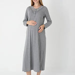 Maternity Nightgown and Dressing Gown 25-2310