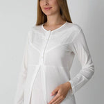 Maternity Nightgown and Dressing Gown 25-2313