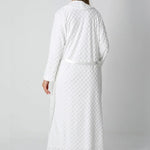 Maternity Nightgown and Dressing Gown 25-2313