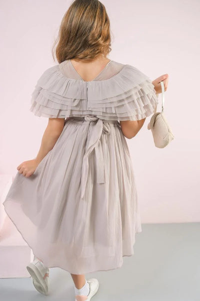 Girls' Luxury Dress with Matching Bag 1508017