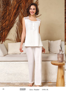 TWO-piece cotton pajama from the Turkish brand Tuba 23220