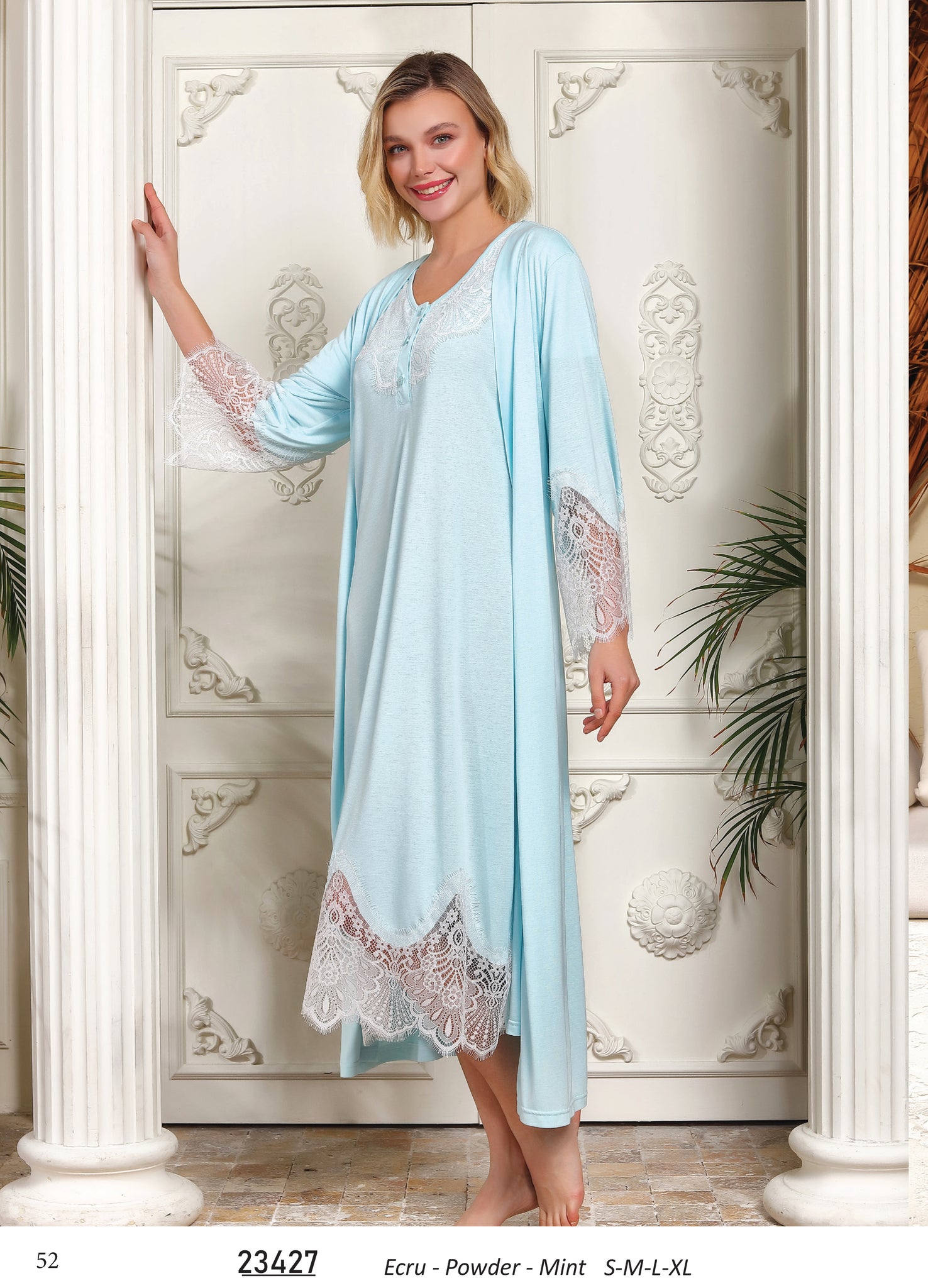 Dress with long robe from the Turkish brand Tuba  23427