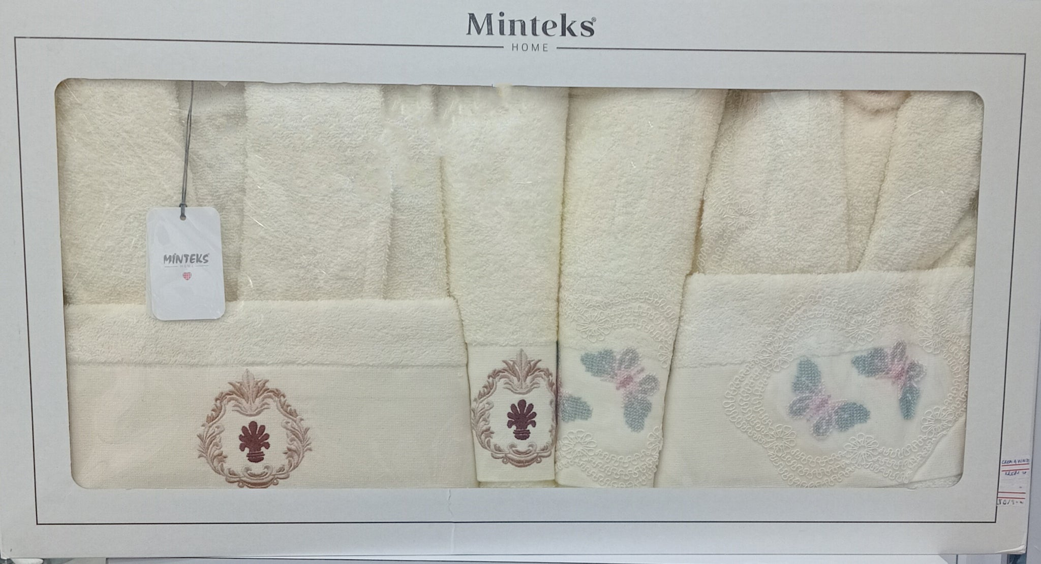 6-Piece Robe Set – Women & Men | cream& cream