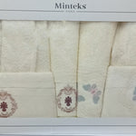 6-Piece Robe Set – Women & Men | cream& cream