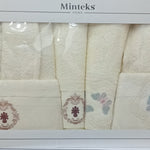 6-Piece Robe Set – Women & Men | cream& cream