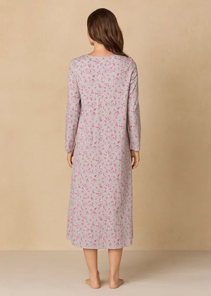 Holiday Floral Cotton Ballet Nightgown 82679-026