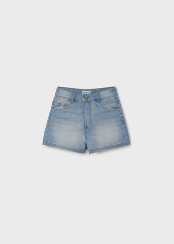 Mayoral Short denim pants for girls Code 23-00235-050