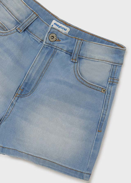 Mayoral Short denim pants for girls Code 23-00235-050