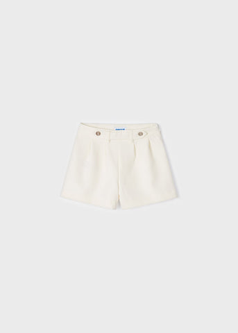 MAYORAL Girl's dress shorts 23-03202-077 Ivory