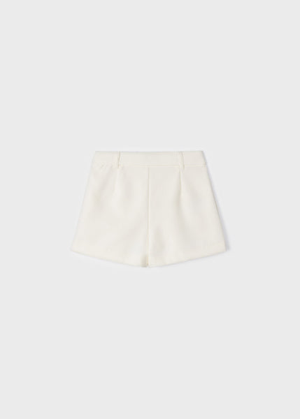 MAYORAL Girl's dress shorts 23-03202-077 Ivory