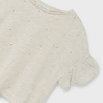Mayoral Short Sleeve T-shirt with Studs 6045-32