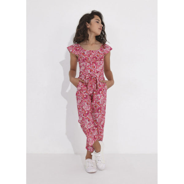 Mayoral Printed Top Fuchsia Dark 23-06067-002
