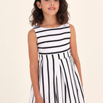 Striped dress from mayoral 6910-74