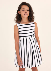 Striped dress from mayoral 6910-74