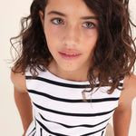 Striped dress from mayoral 6910-74