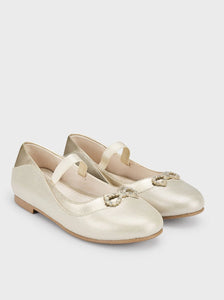 Gold sales formal flats