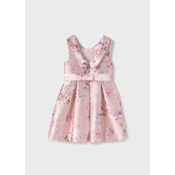 Abel and Lula Stamp mikado dress 24-05033 - Cake