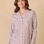 Holiday Floral Cotton Long Pajama Set 92679-026
