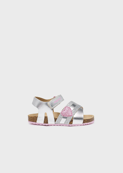 MAYORAL SANDALS BIO METALLIC SILVER (#23-43458-031)