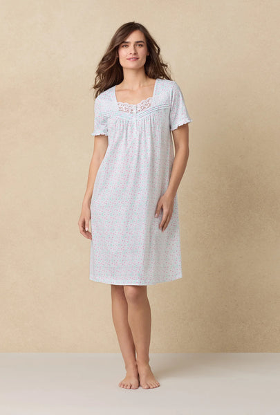 Viney Floral Cotton Waltz Nightgown 62673-110